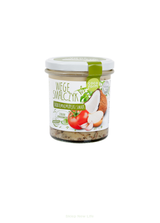 SMALCZYK WEGAŃSKI W STYLU ŚRÓDZIEMNOMORSKIM 260 g - COCO FARM