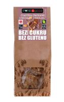 Ciastka owsiane z migdałami i czekoladą bez glutenu, bez dodatku cukru 150 g Pure&Good - Mercatare