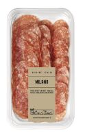 SALAMI MILANO DOJRZEWAJĄCE PLASTRY BEZGLUTENOWE BIO 70 g - PRIMAVERA