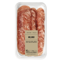 SALAMI MILANO DOJRZEWAJĄCE PLASTRY BEZGLUTENOWE BIO 70 g - PRIMAVERA