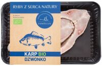 KARP ŚWIEŻY DZWONKO BIO (około 0,50 kg) (TACKA) - GOSPODARSTWO RYBACKIE ZAWÓLCZE (NA ZAMÓWIENIE)