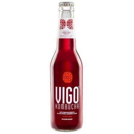 KOMBUCHA JAGODA ACAI BEZGLUTENOWA 330 ml - VIGO