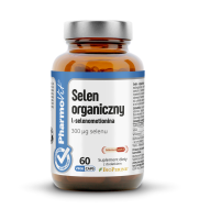 Selen organiczny L-selenometionina 300 µg 60 kaps Vege | Clean Label Pharmovit