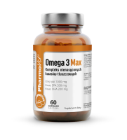 Omega 3 Max 60 kaps Softgel | Clean Label Pharmovit