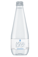 WODA ŹRÓDLANA NIEGAZOWANA NISKOSODOWA 330 ml (SZKŁO) - AQUA EAST