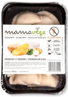 PIEROGI Z SEREM I ZIEMNIAKAMI BEZGLUTENOWE 275 g - MAMA VEGE