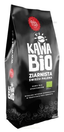 KAWA ZIARNISTA ARABICA/ROBUSTA DLA SPORTOWCÓW BIO 250 g - QUBA CAFFE