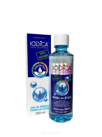 IODICA 300ml koncentrat jodu butelka szklana - IODICA WORLD