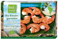 KREWETKI KRÓLEWSKIE MROŻONE BIO 160 g - BIO INSIDE