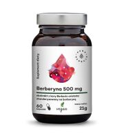 Berberyna 500 mg (Berberies aristata) - 60 kapsułek wegańskich Aura Herbals