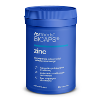 BiCaps Zinc (cynk) - 60 kaps. 20,82- Formeds