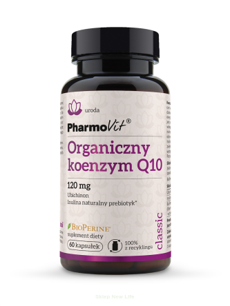 KOENZYM Q10 (120 mg) BEZGLUTENOWY 60 KAPSUŁEK - PHARMOVIT (CLASSIC)