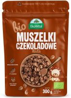Muszelki czekoladowe BIO 300 g