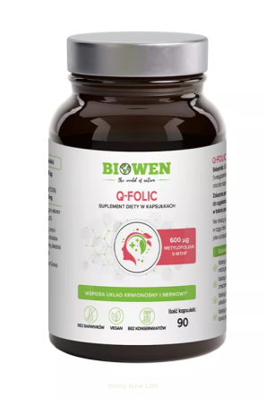 Q-FOLIC 90 KAPSUŁEK - HEMPKING (BIOWEN)