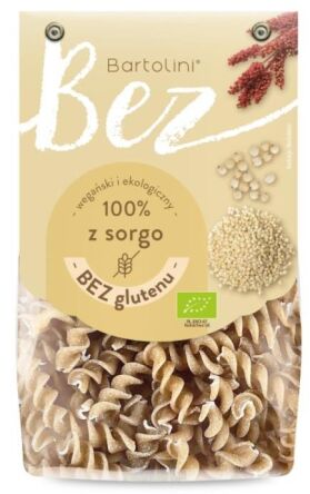 Makaron bezglutenowy z sorgo świder BIO 250 g - Bartolini