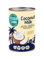 COCONUT MILK - NAPÓJ KOKOSOWY BEZ GUMY GUAR (22 % TŁUSZCZU) BIO 400 ml - TERRASANA