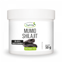 Mumio Shilajit ekstrakt 20-30% 50g, kwas fulwowy - Natvita
