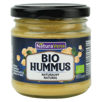 HUMMUS NATURALNY BIO 185 g - NATURAVENA