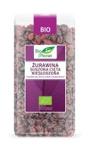 ŻURAWINA SUSZONA CIĘTA NIESŁODZONA BIO 400 g - BIO PLANET