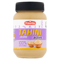 TAHINI JASNE ACTIVE (PASTA SEZAMOWA) BEZGLUTENOWE 460 g - PRIMAVIKA