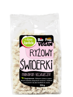 MAKARON (RYŻOWY) ŚWIDERKI FUSILLI BEZGLUTENOWY BIO 250 g - APOTHEKE