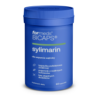 BICAPS SYLIMARIN Suplement diety Sylimaryna z owoców ostropestu plamistego 60 kaps. - Formeds
