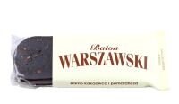 Baton Warszawski - ziarno kakaowca i pomarańcza 50g - Baton Warszawski