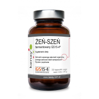 Żeńszeń sfermentowany GS15-4 GINSENG 30 kaps. - KenayAg