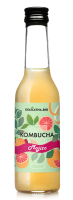 KOMBUCHA KOKTAJLOWA MOJITO MIĘTOWA O SMAKU GREJPFRUTA BIO 270 ml - DELIKATNA