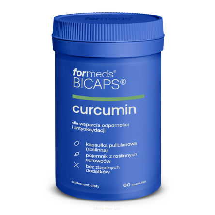 Bicaps Curcumin Kurkumina + Piperyna indyjska 60kaps. - Formeds