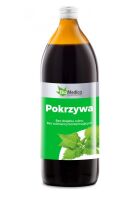 Pokrzywa, sok z pokrzywy 99,8% 1000 ml - EkaMedica PROMOCJA!