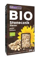 SŁONECZNIK ŁUSKANY BEZGLUTENOWY BIO 250 g - NATURAVENA