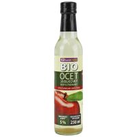 OCET JABŁKOWY 5 % NIEFILTROWANY  BIO 250 ml - NATURAVENA