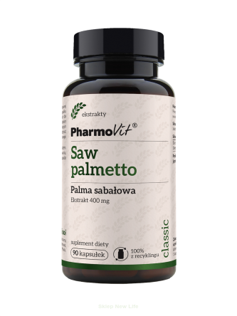 Saw palmetto Palma sabałowa 400 mg 90 kaps | Classic Pharmovit