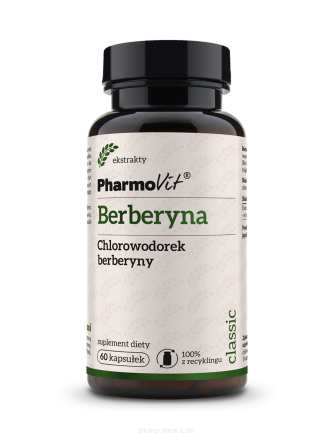 Berberyna Chlorowodorek berberyny 388 mg 60 kaps | Classic Pharmovit