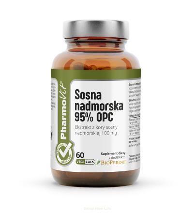 Sosna nadmorska 95% OPC 60 kaps Clean Label Pharmovit