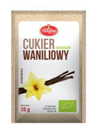 CUKIER Z WANILIĄ BOURBON BEZGLUTENOWY BIO 20 g - AMYLON