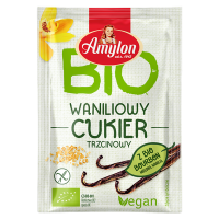 CUKIER Z WANILIĄ BOURBON BEZGLUTENOWY BIO 20 g - AMYLON