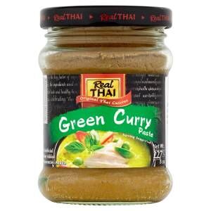 Zielona tajska pasta curry 227 g - Real Thai
