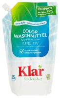PŁYN DO PRANIA KOLOROWYCH UBRAŃ SENSITIVE ECO 1,5 L (25 PRAŃ) - KLAR