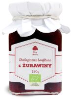 KONFITURA Z ŻURAWINY BIO 180 g - DARY NATURY