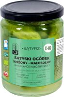 OGÓRKI MAŁOSOLNE SĄTYSKIE BIO 400 g (300 g) - SĄTYRZ