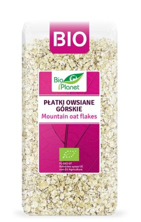 PŁATKI OWSIANE GÓRSKIE BIO 300 g - BIO PLANET