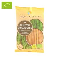 Paluszki żytnie pełnoziarniste BIO 45 g - Pięć Przemian