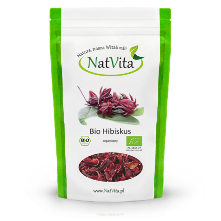 Hibiskus kwiat Bio 220 g NatVita