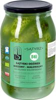 OGÓRKI MAŁOSOLNE SĄTYSKIE BIO 880 g (550 g) - SĄTYRZ