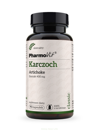 Karczoch Artichoke 4:1 400 mg 90 kaps | Classic Pharmovit