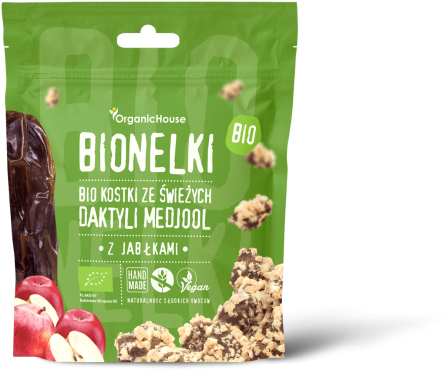 Bionelki z jabłkiem 50 g - OrganicHouse