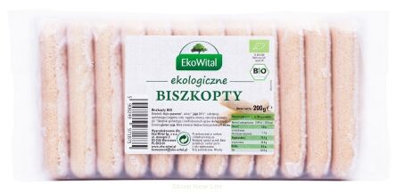 Biszkopty dla dzieci  BIO 200 g