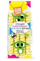 CHRUPKI KUKURYDZIANO-GRYCZANE SPIRALE BEZGLUTENOWE BIO 60 g - BIOMINKI